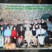 2000 Christmas Family Photo